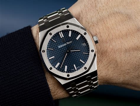 audemars piguet royal oak price blue dial|audemars piguet royal oak selfwinding.